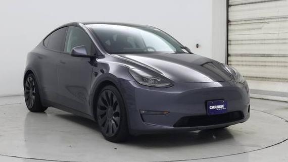 TESLA MODEL Y 2021 5YJYGDEF4MF194994 image